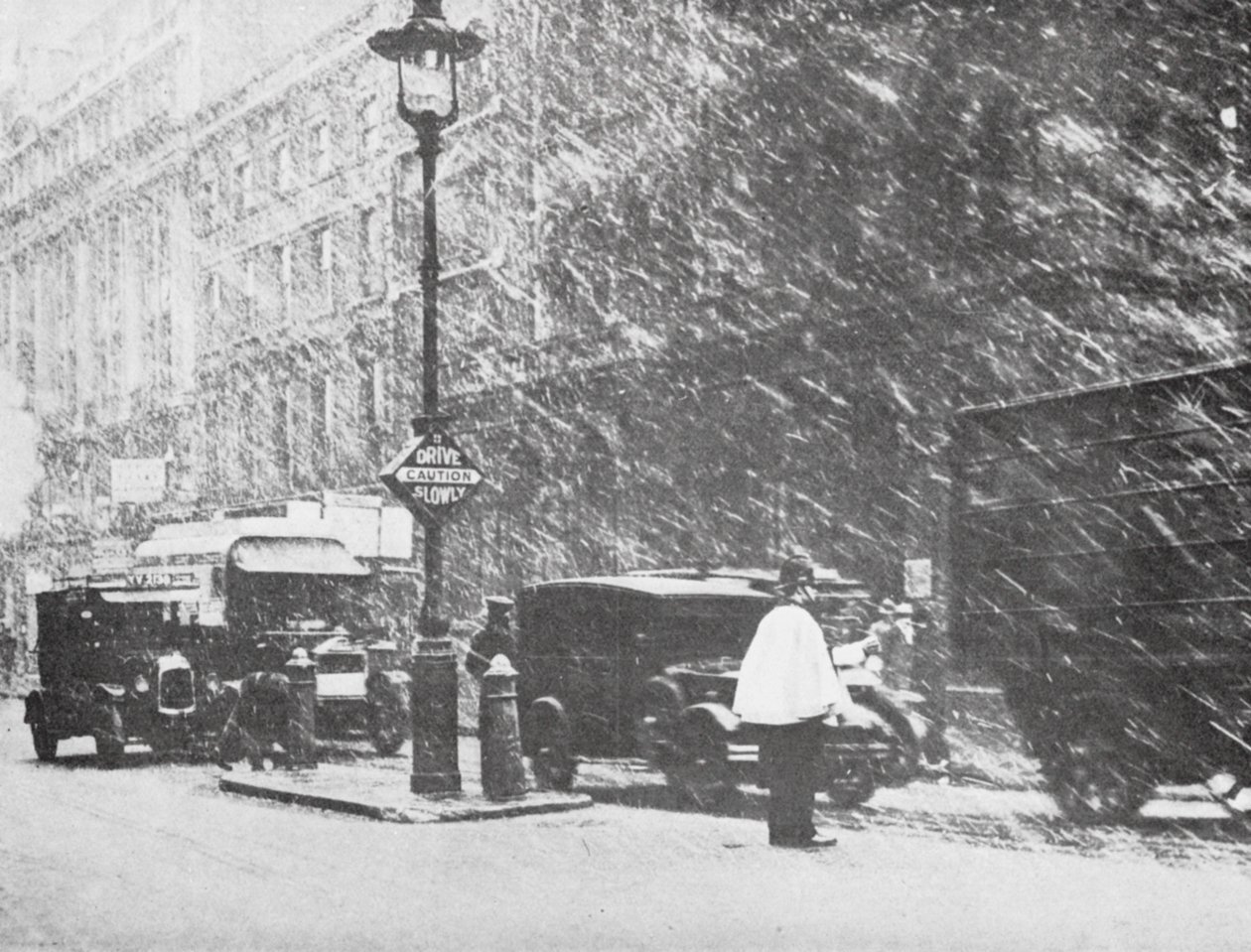 London im Schnee von English Photographer