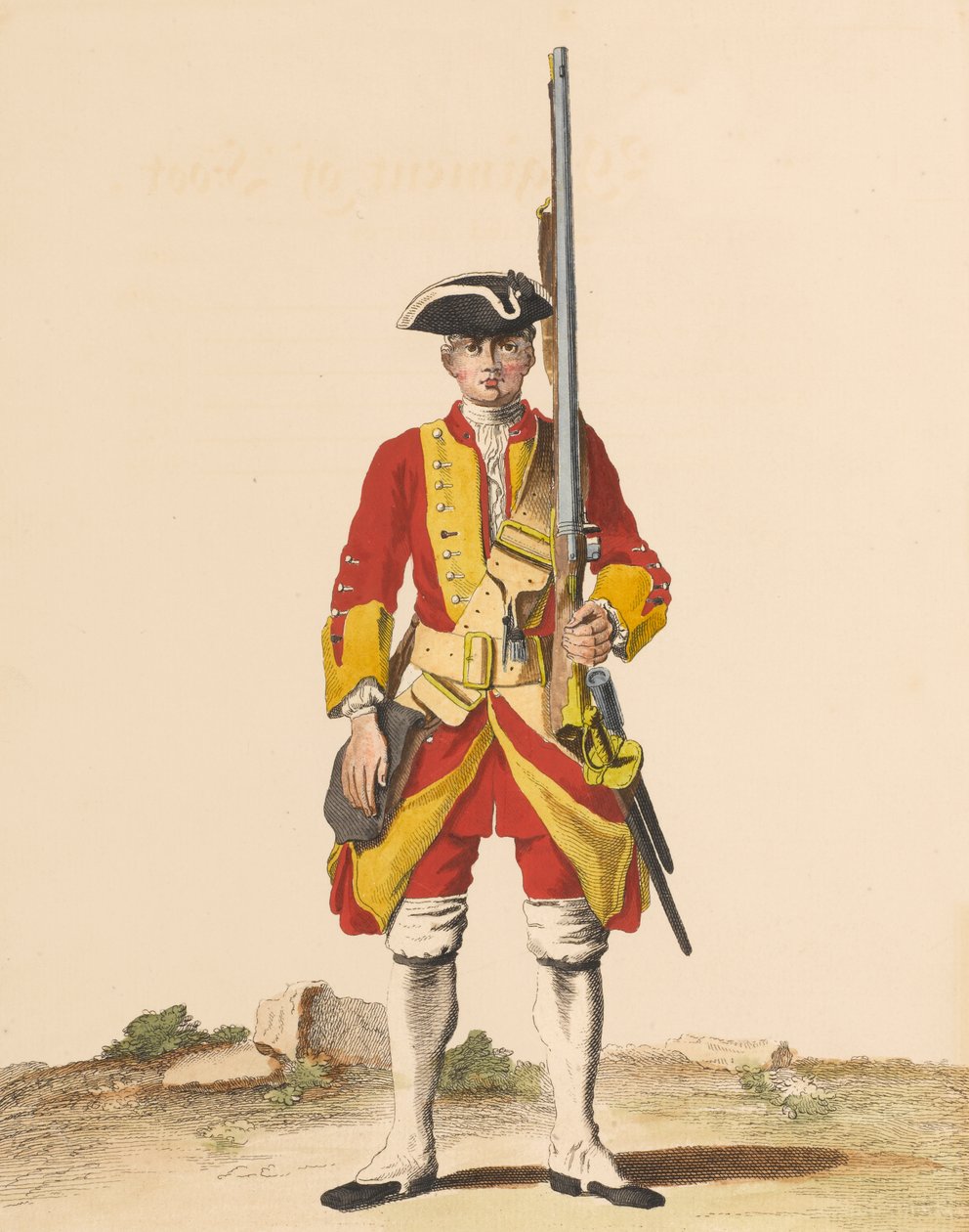 29. Regiment zu Fuß, ca. 1742 von English School