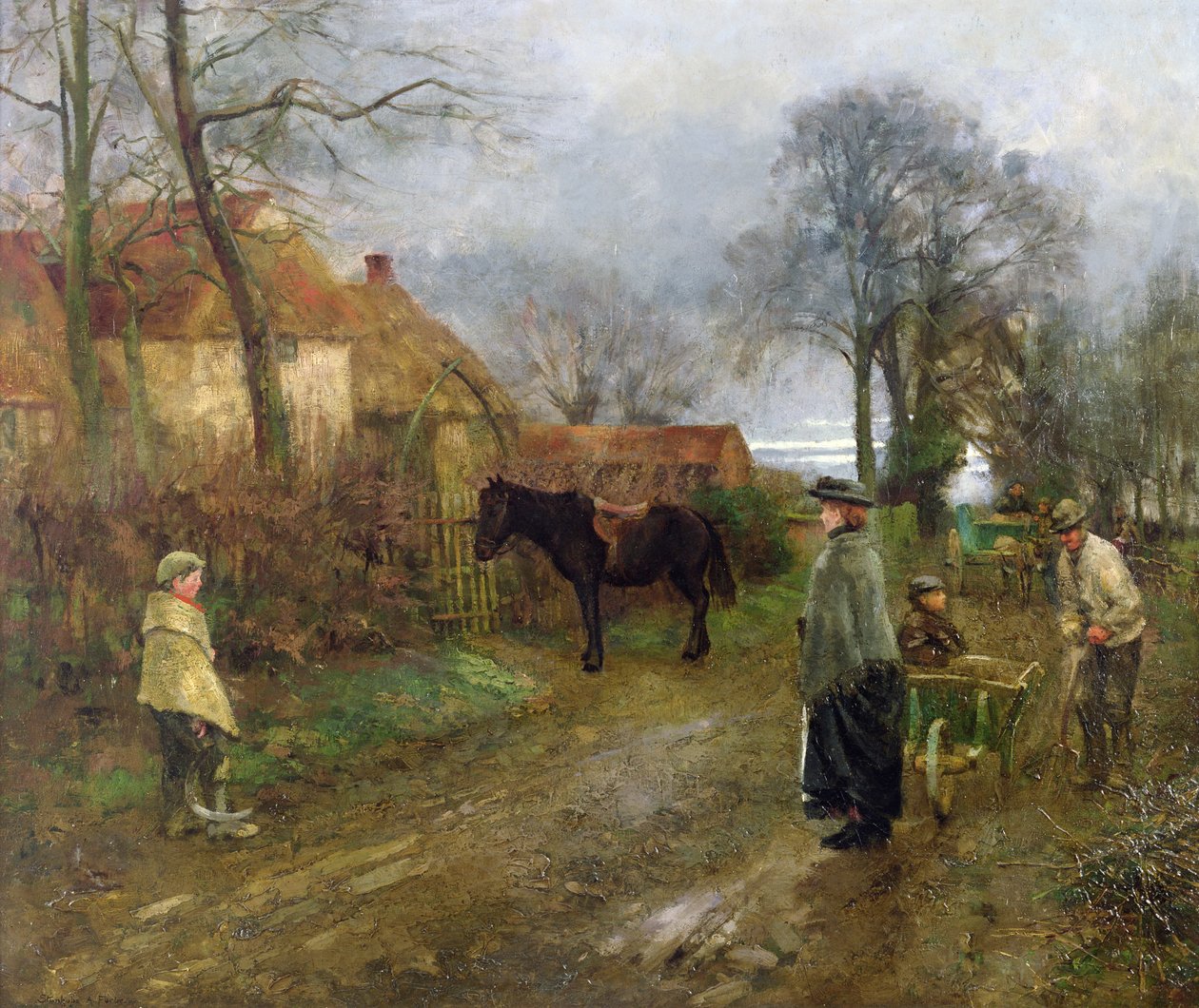 Ein Landweg von English School