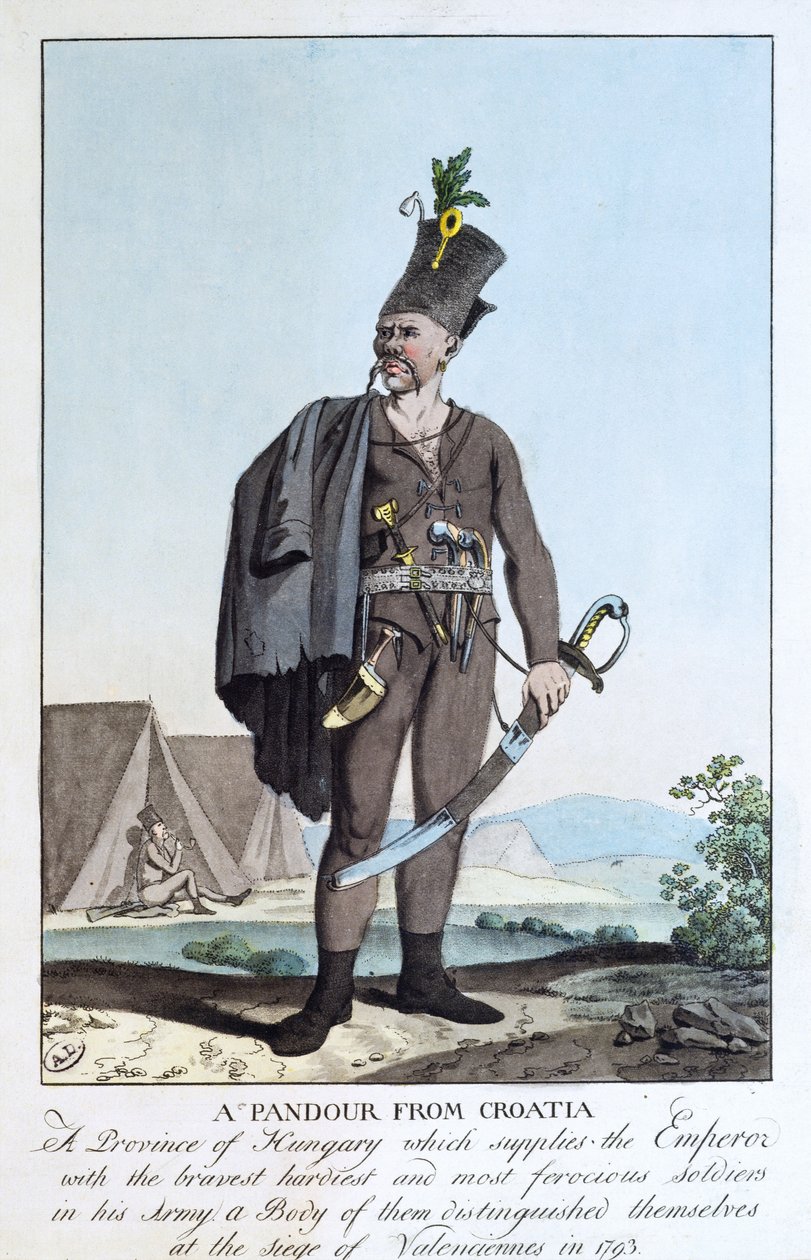 Ein Pandur aus Kroatien von English School