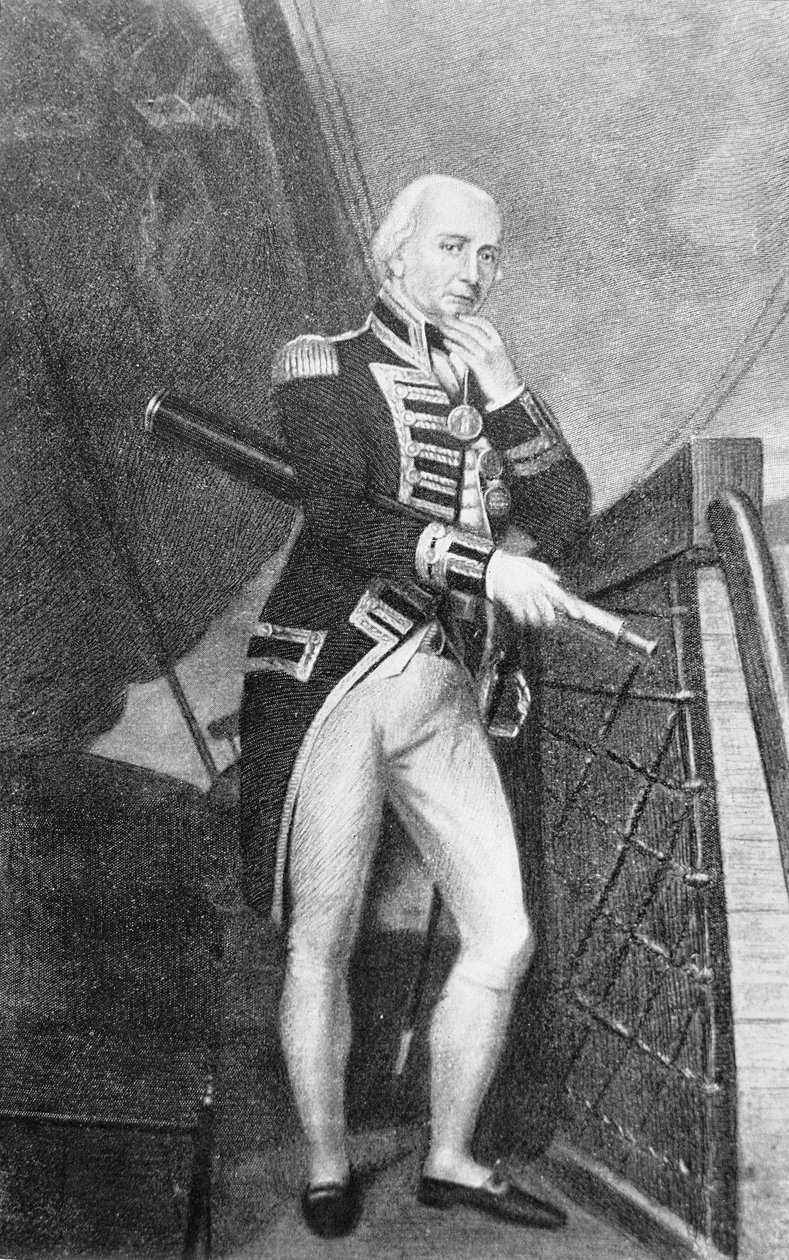 Admiral Lord Collingwood (1750-1810) von English School
