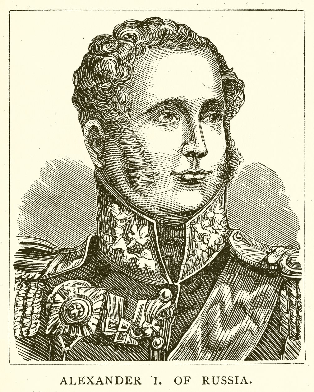 Alexander I. von Russland von English School