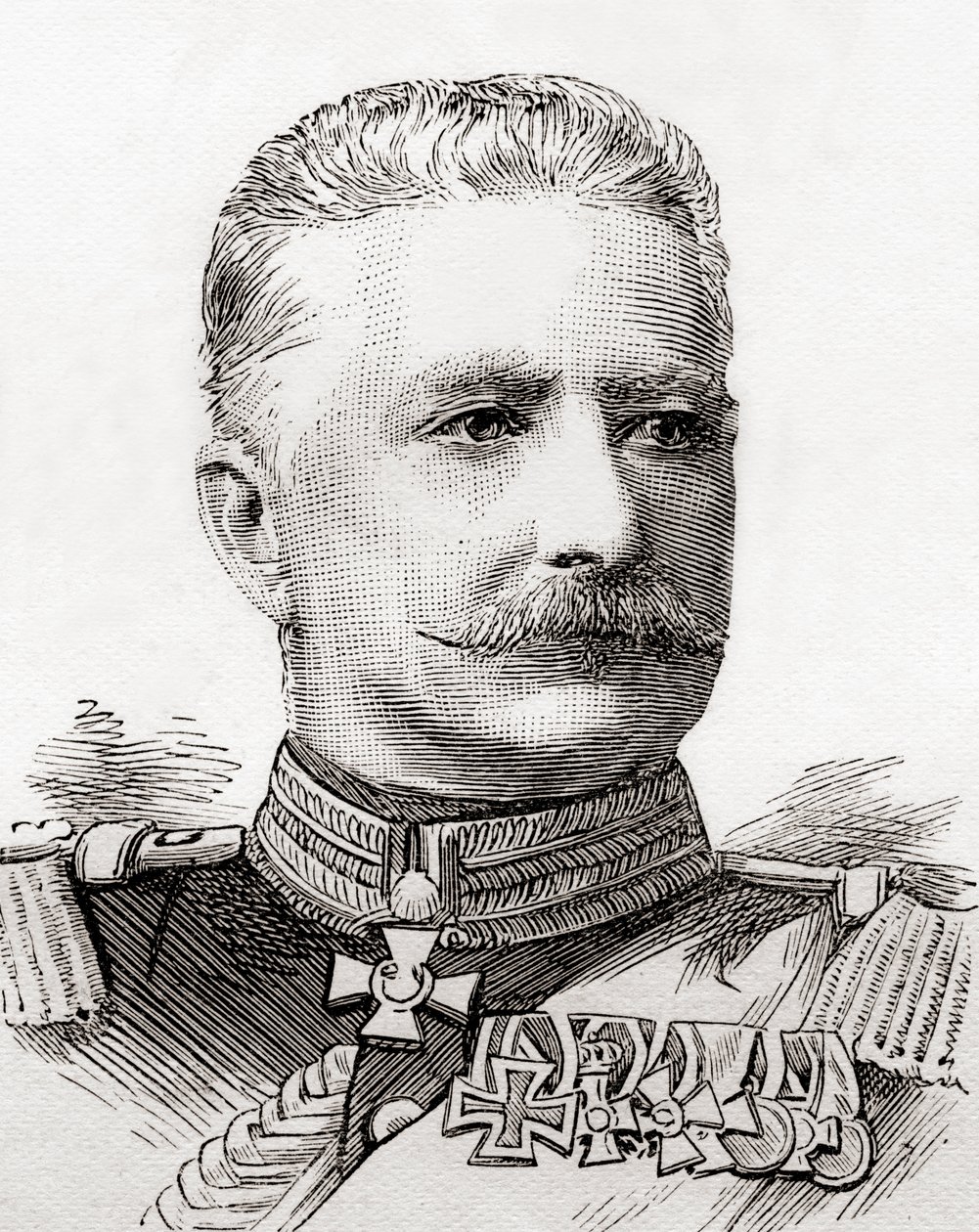 Alfred Ludwig Heinrich Karl Graf von Waldersee von English School