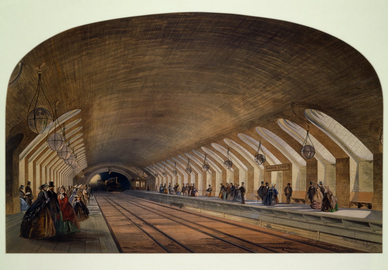 Baker Street U-Bahn-Station von English School