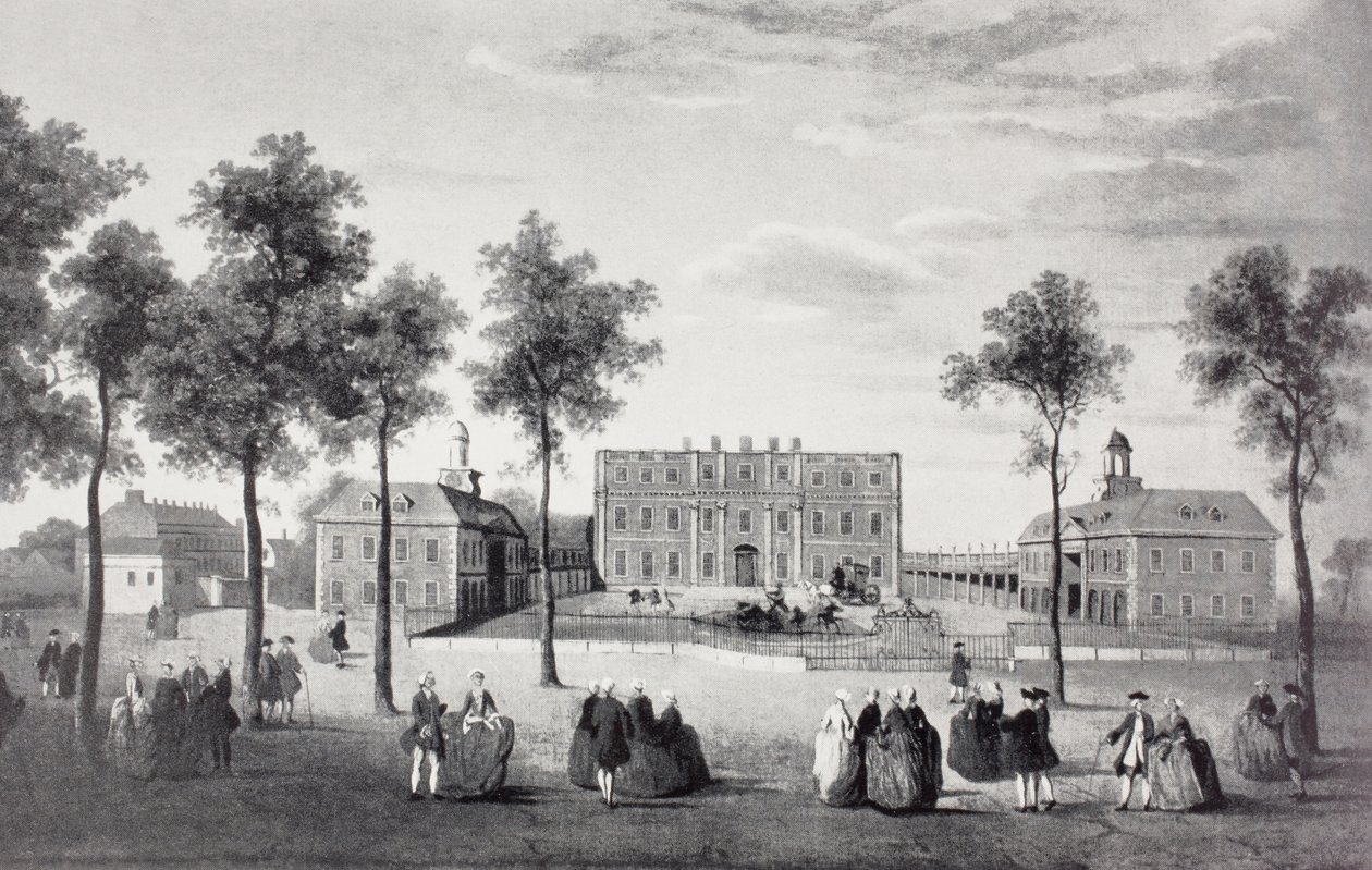 Buckingham House, 1750 von English School