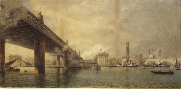 Charing Cross Bridge von English School