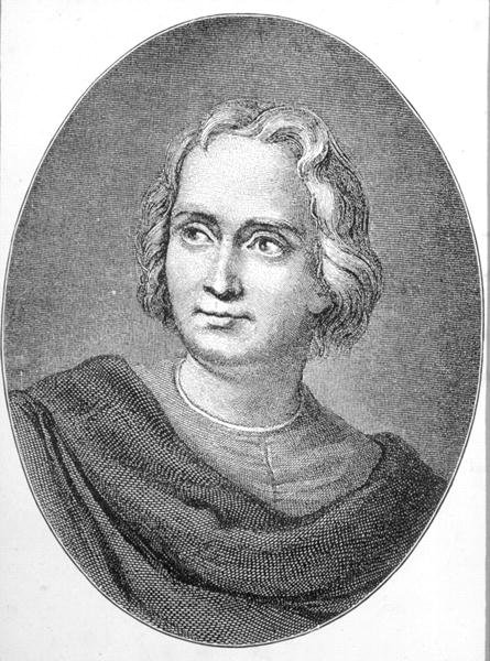 Christoph Kolumbus (1451-1506) (Stich) von English School