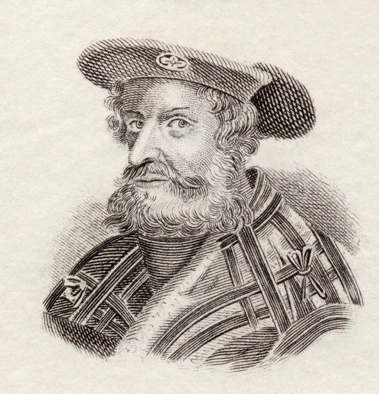 Claudius Ptolemäus, oder Ptolemäus, 1825 (Gravur) von English School