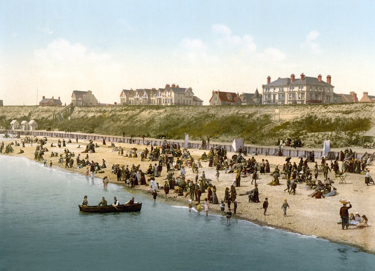 Klippen und Strand, Clacton-on-Sea von English School