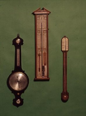 Sammlung viktorianischer Barometer, ca. 1880 von English School