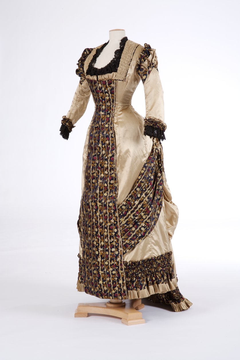 Abendkleid, 1870er Jahre von English School