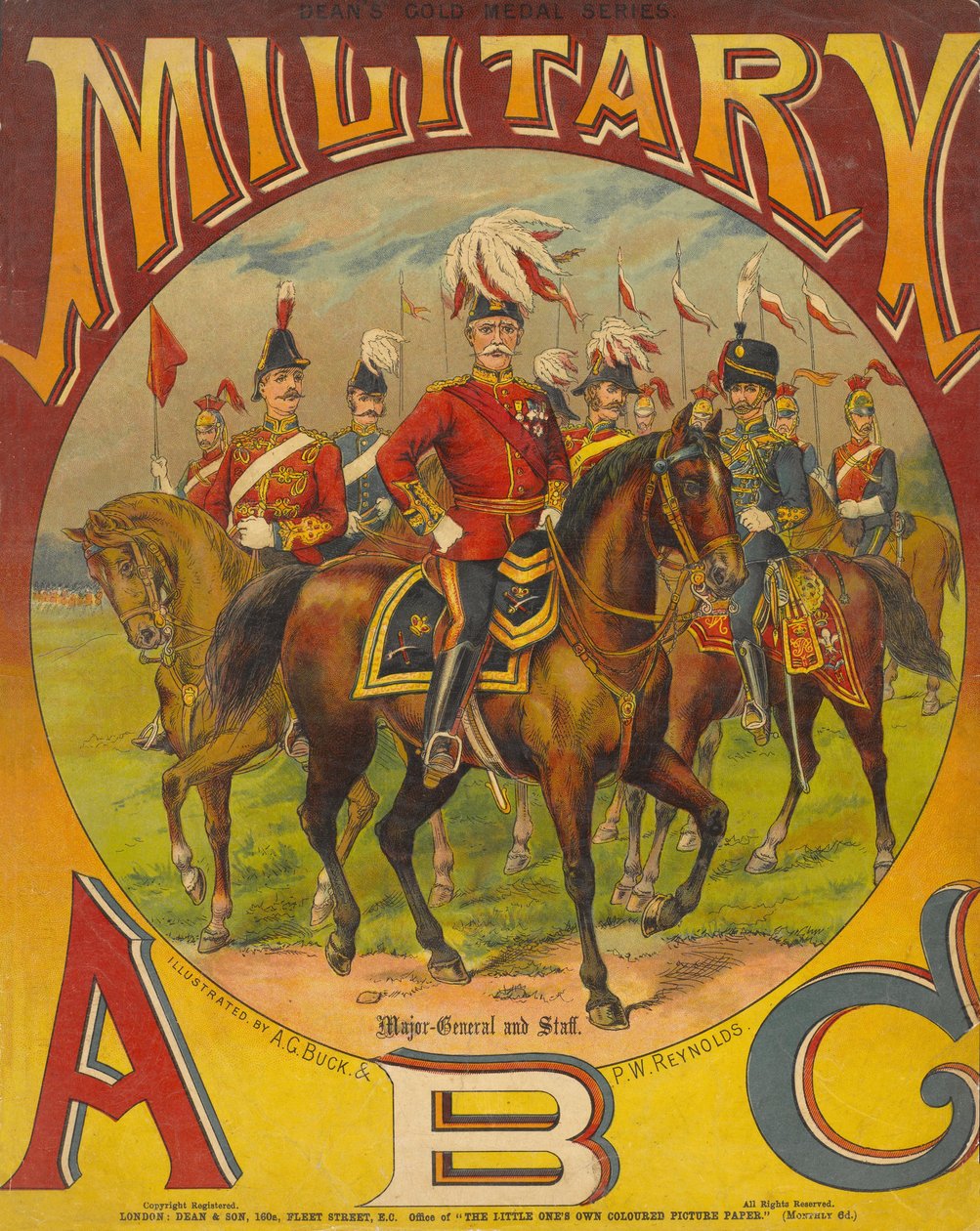 Titelseite des Militär-ABC von English School
