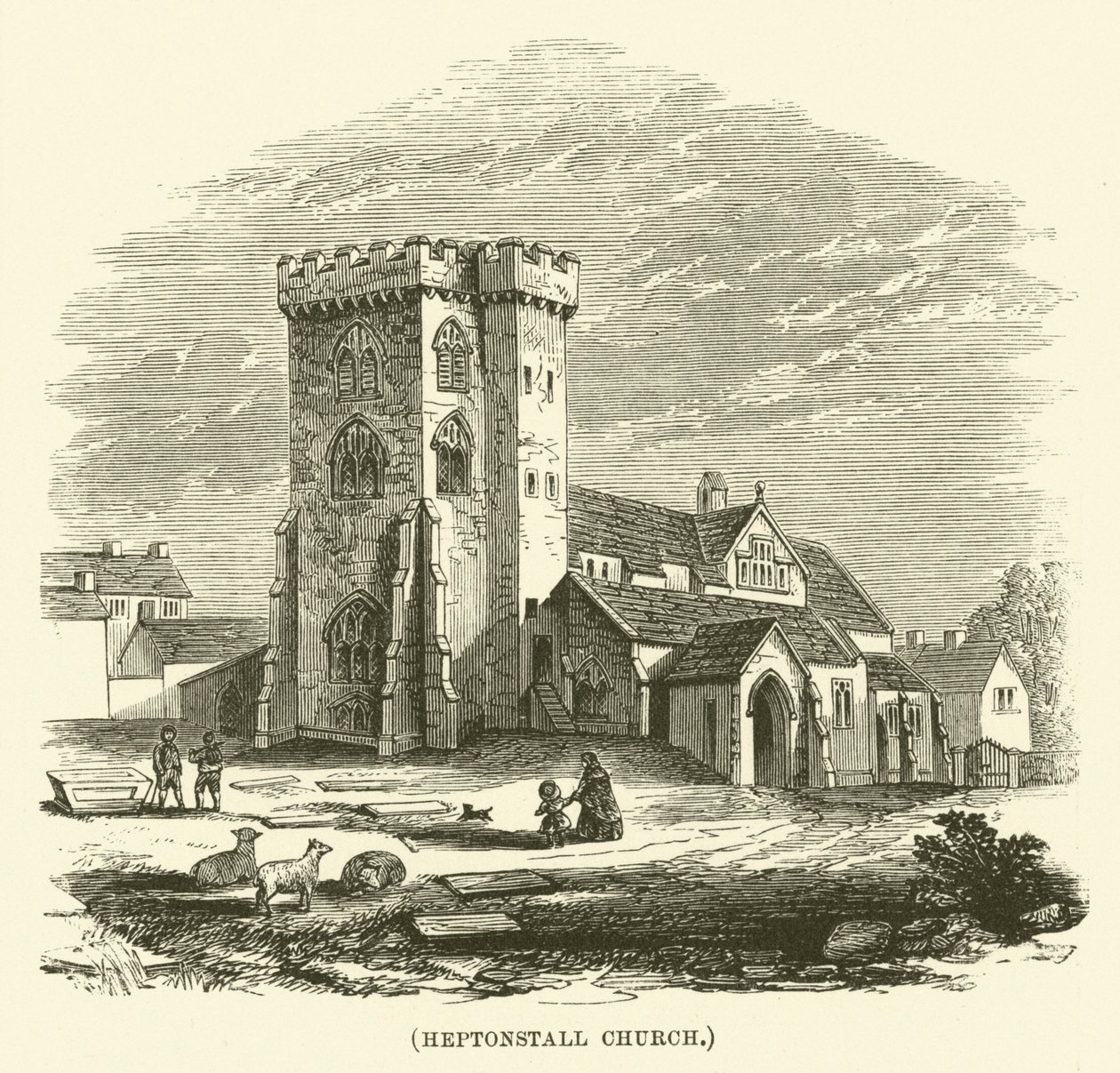 Heptonstall Kirche von English School