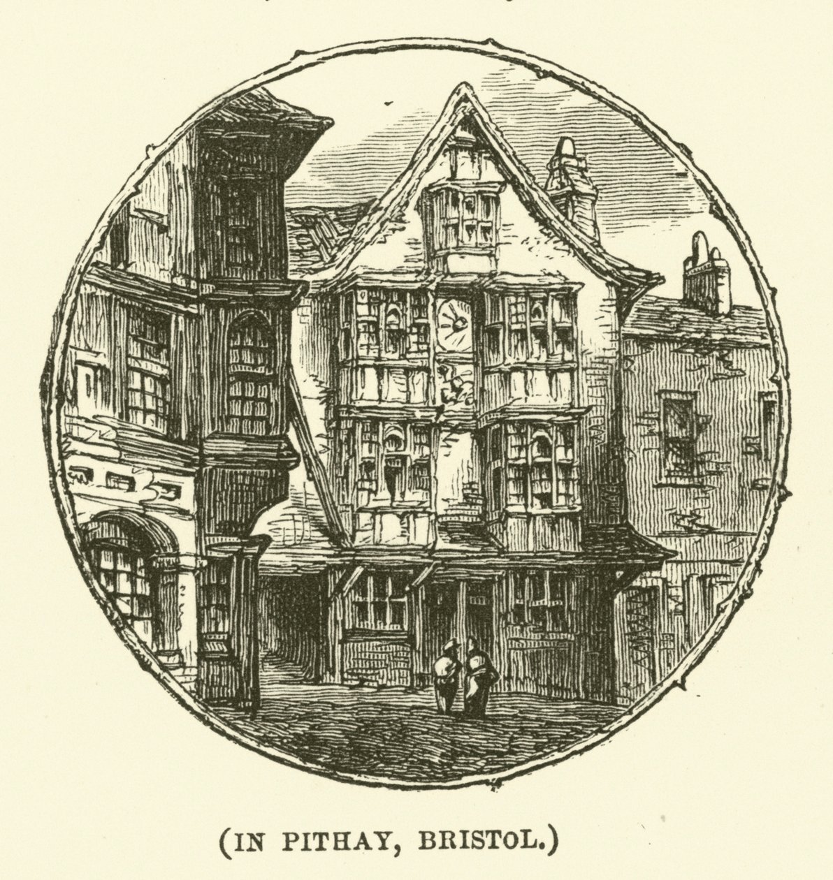 In Pithay, Bristol (Gravur) von English School