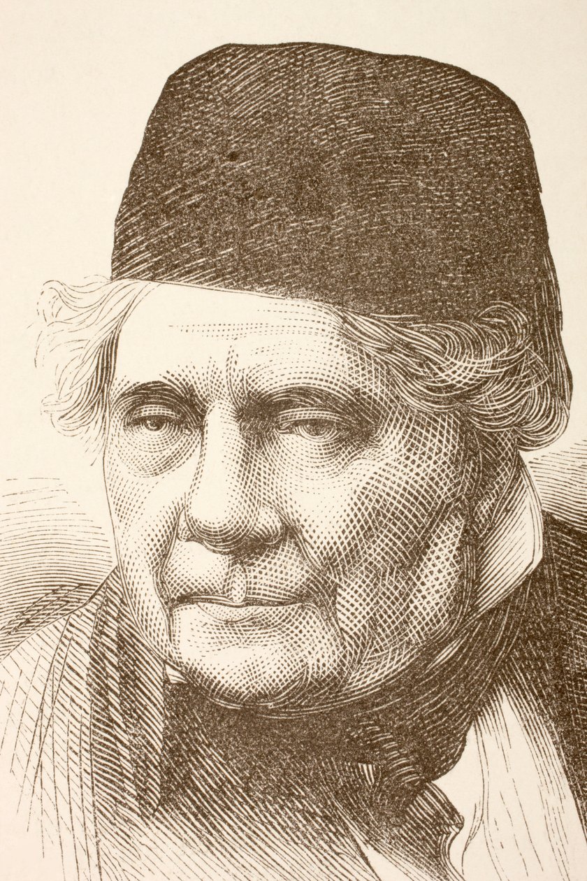 Jacques Babinet (Litho) von English School