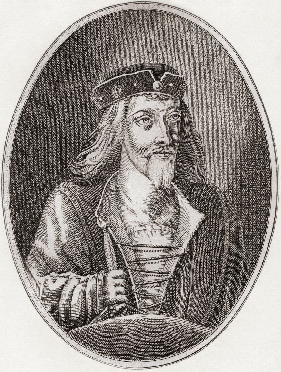 James I., König von Schottland von English School