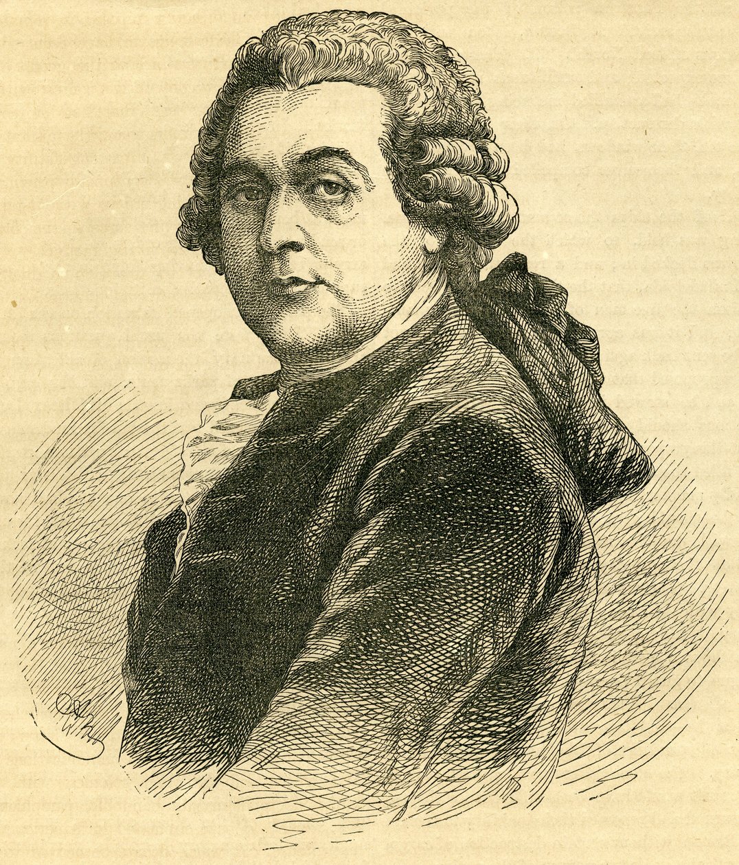John Adams (1735-1826) von English School