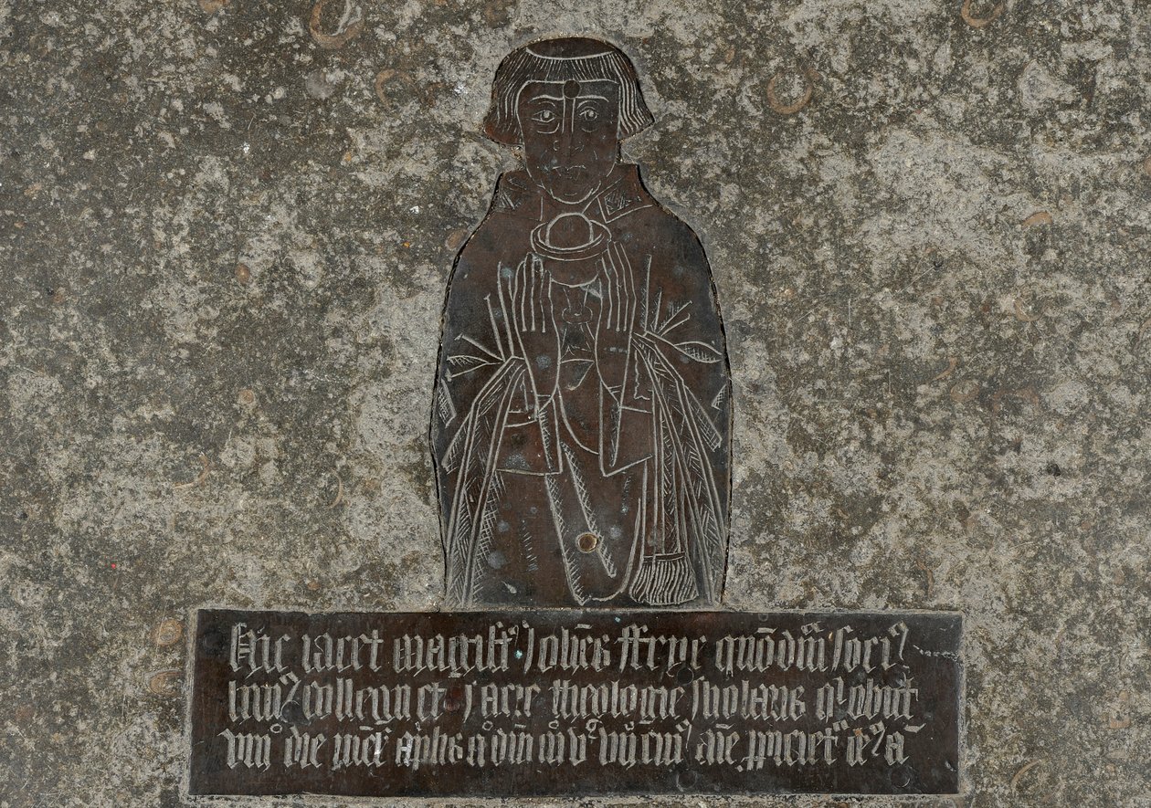 John Frye, 1507 (Messing) von English School