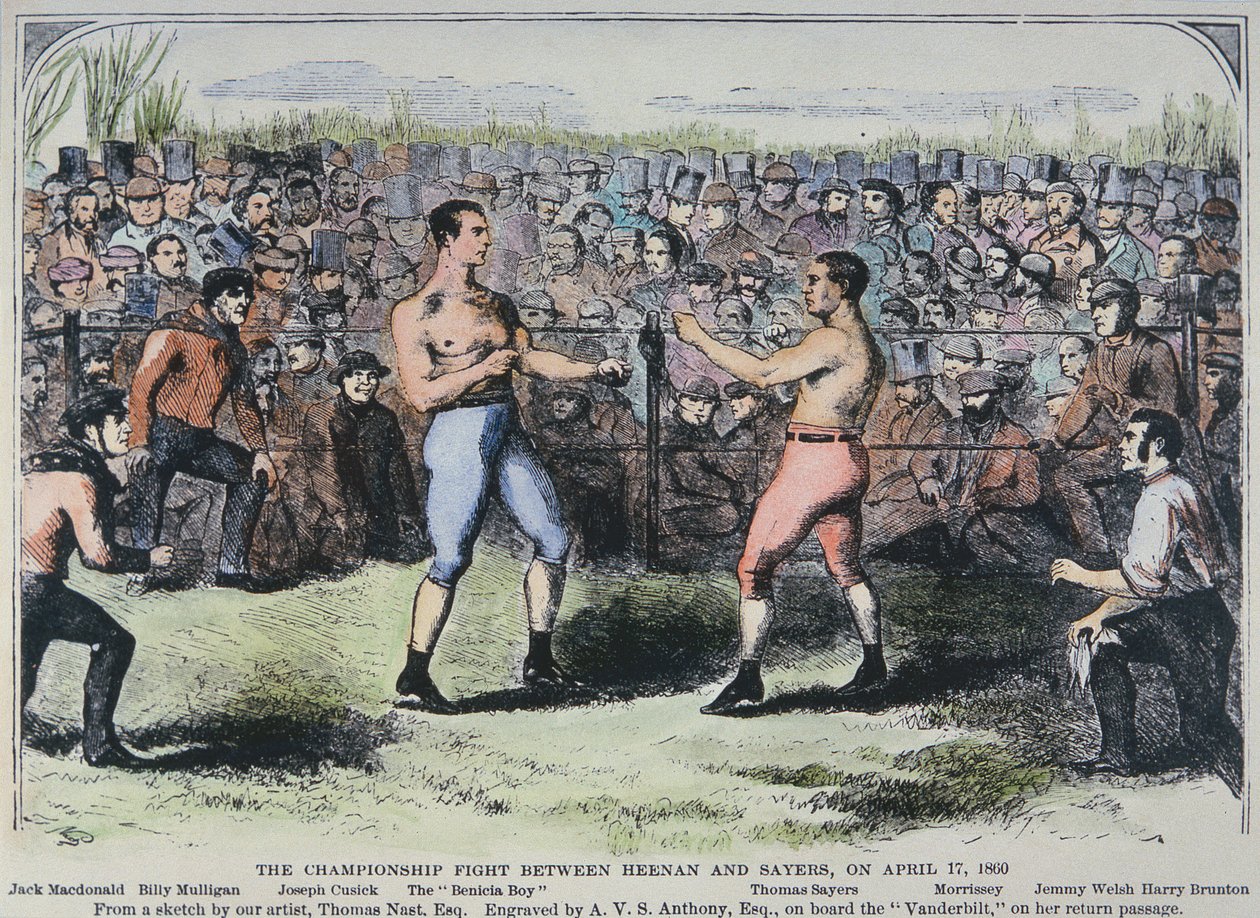 John Heenan gegen Tom Sayers von English School