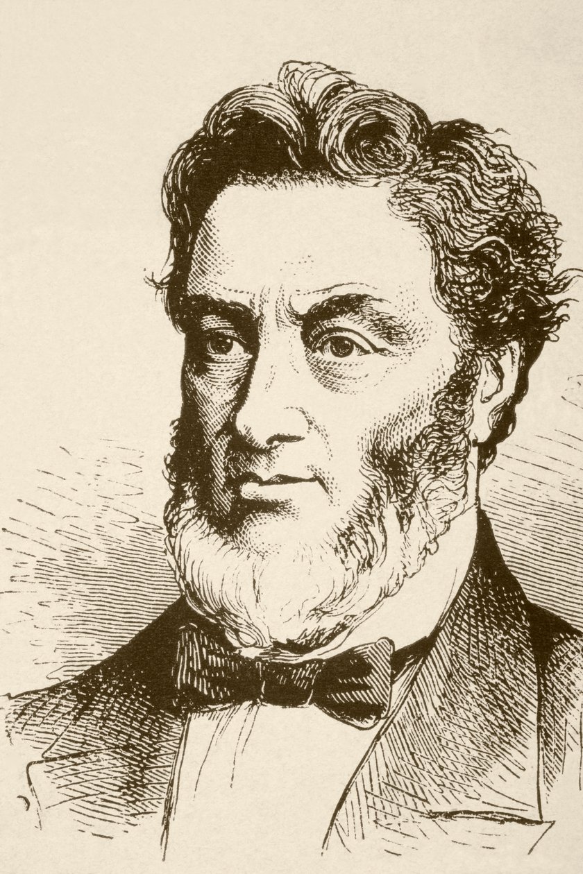 Jules Favre (Lithographie) von English School