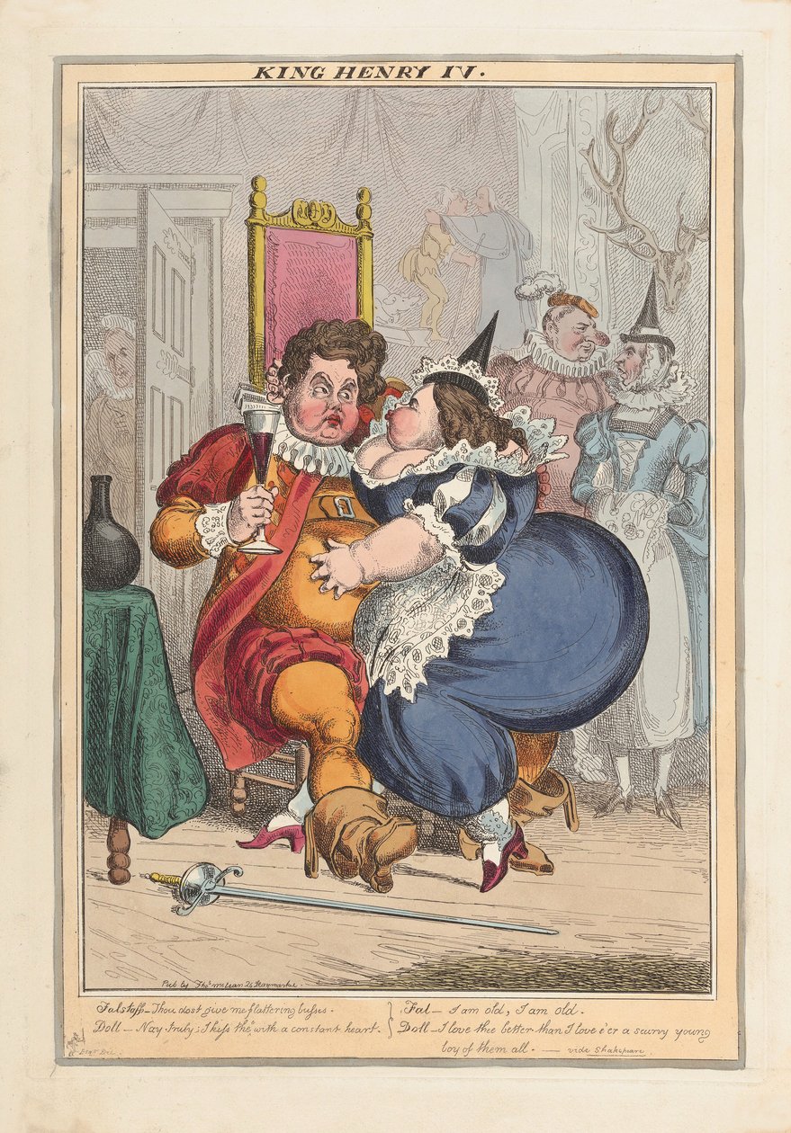 König Heinrich IV., veröffentlicht 1827 von English School
