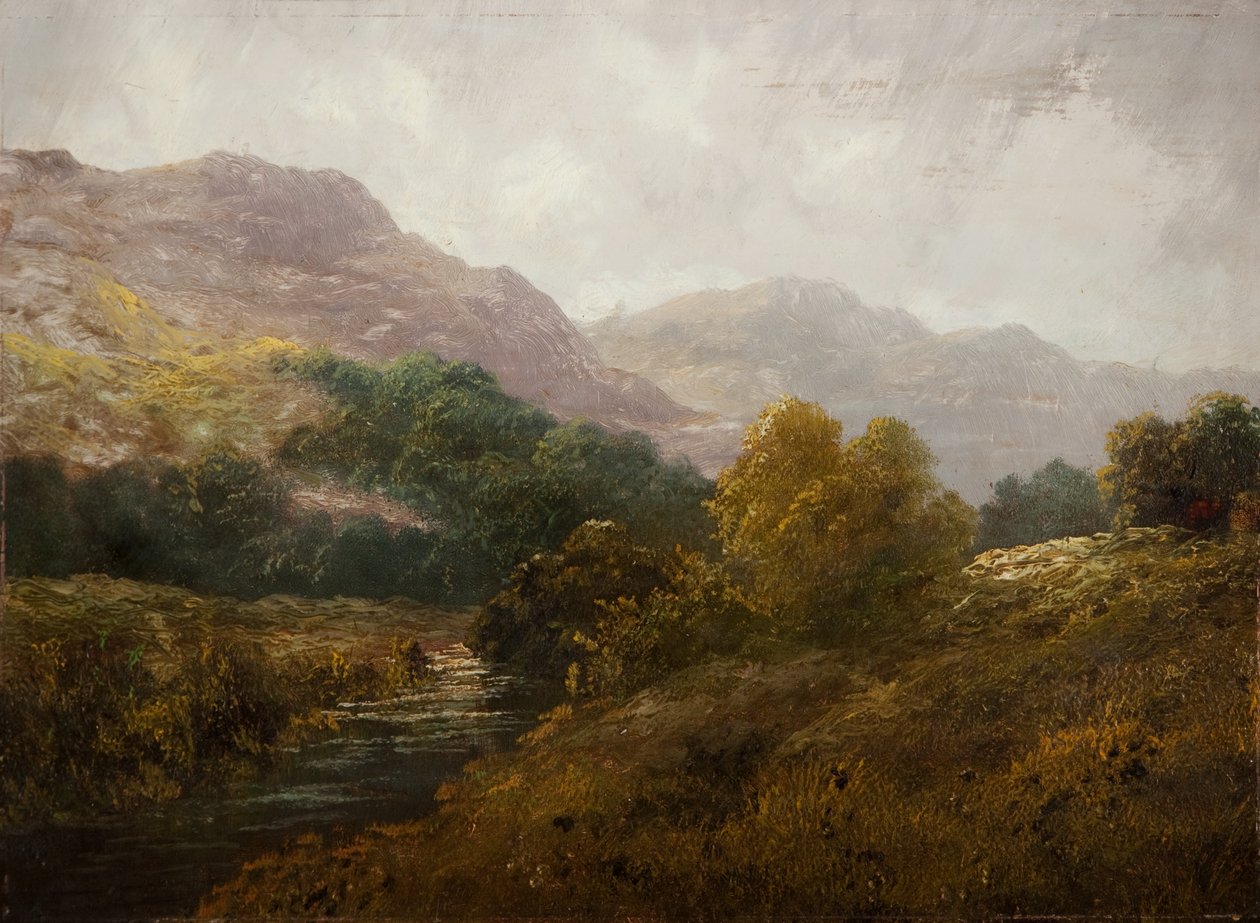 Tieflandlandschaft von English School