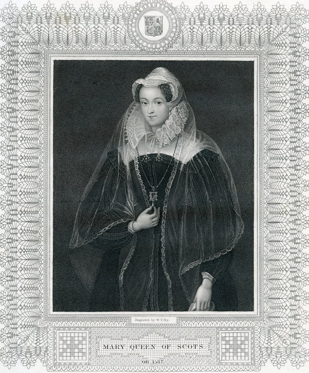 Maria Stuart, 19. Jahrhundert von English School