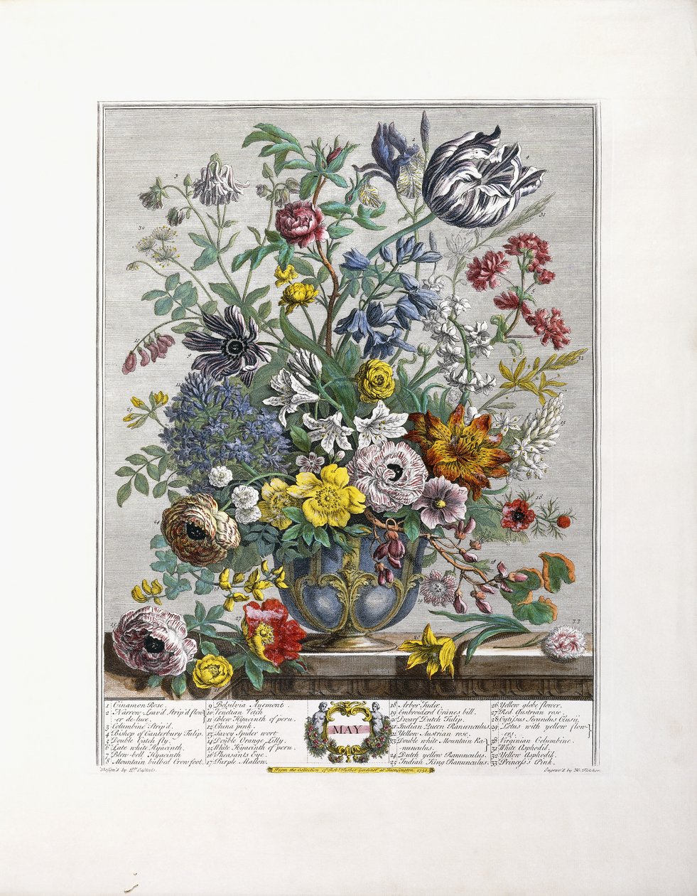 Mai, 1730 von English School