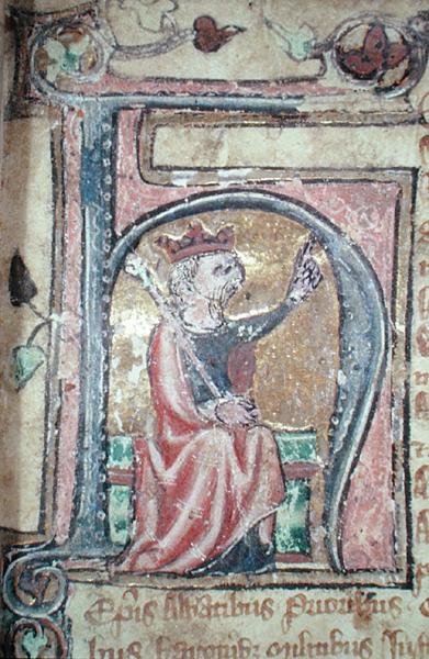 Ms Gen 336 f.10r König von English School