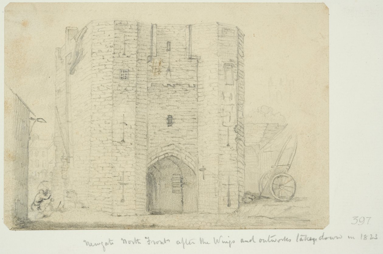 Newgate, Nordfront von English School