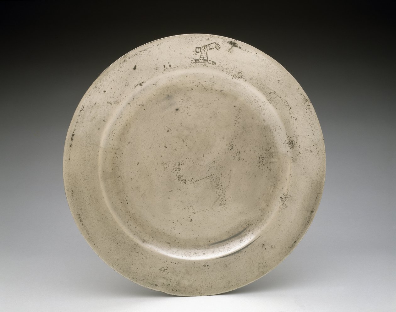Teller, um 1750 von English School