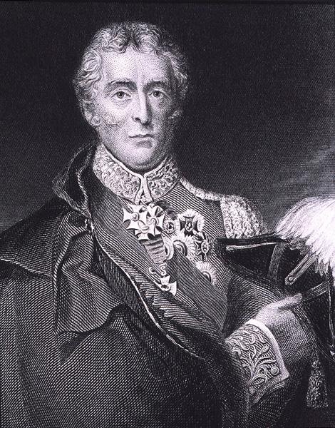 Porträt von Arthur Wellesley von English School