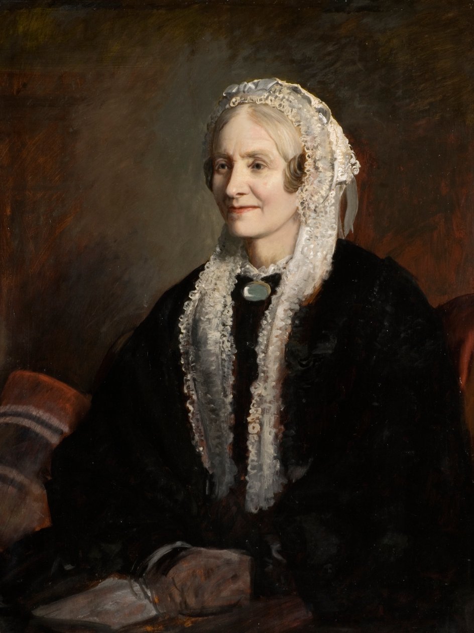 Porträt von Mrs. John Swan von English School