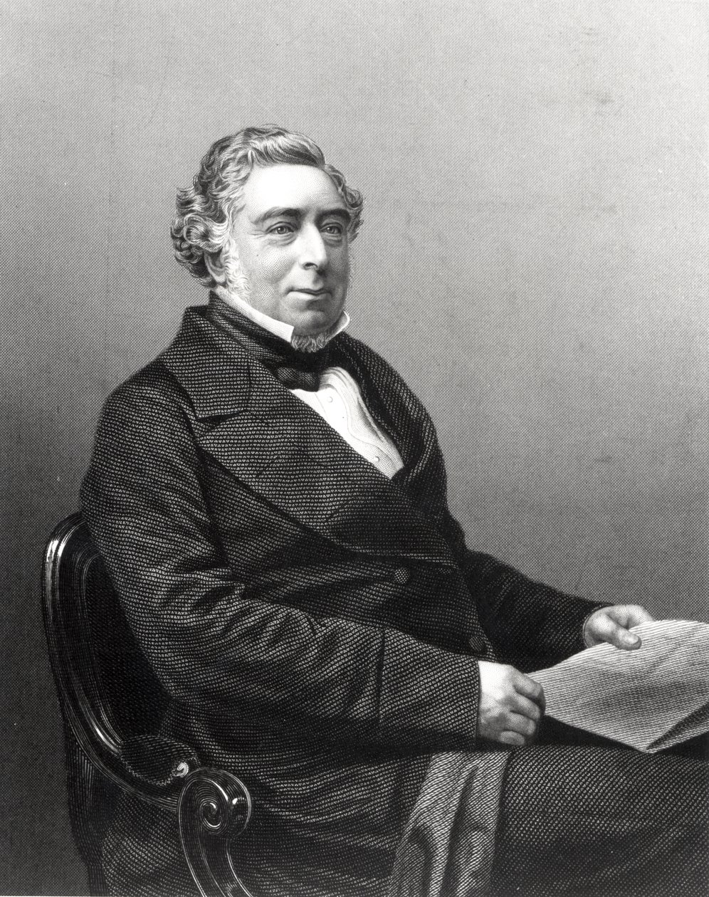 Porträt von Robert Stephenson (1803-59) von English School