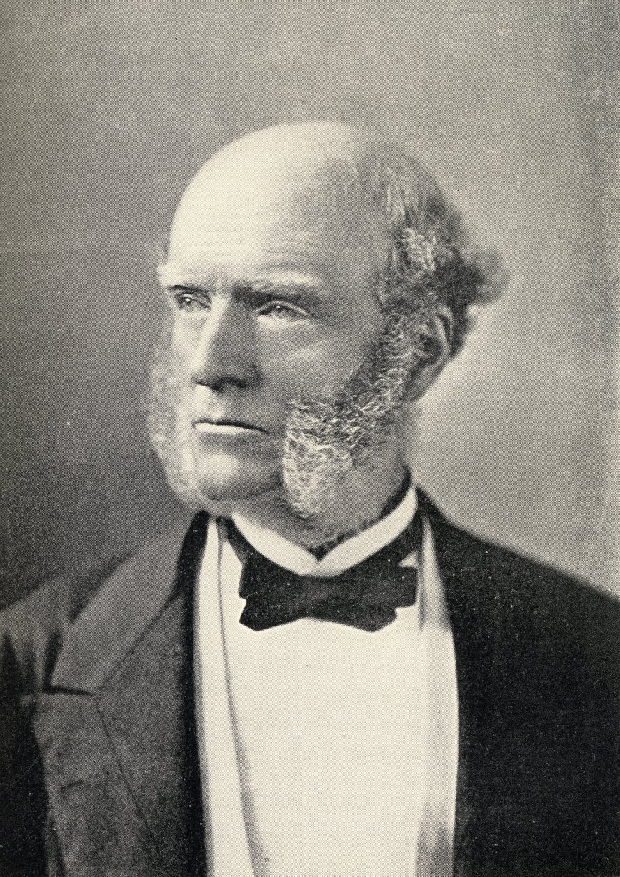 Porträt von Thomas Hughes (1822-96) von English School