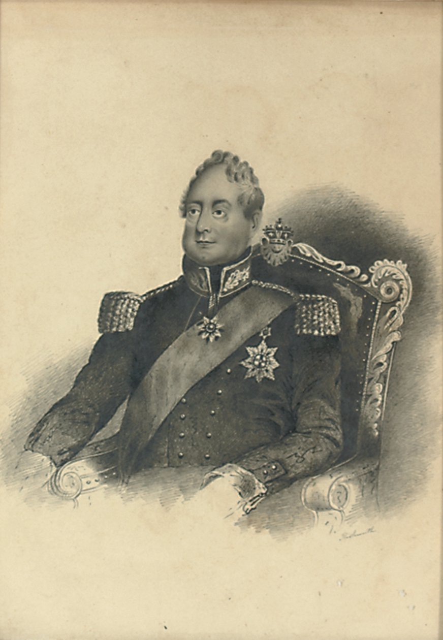 Porträt von Wilhelm IV. von English School