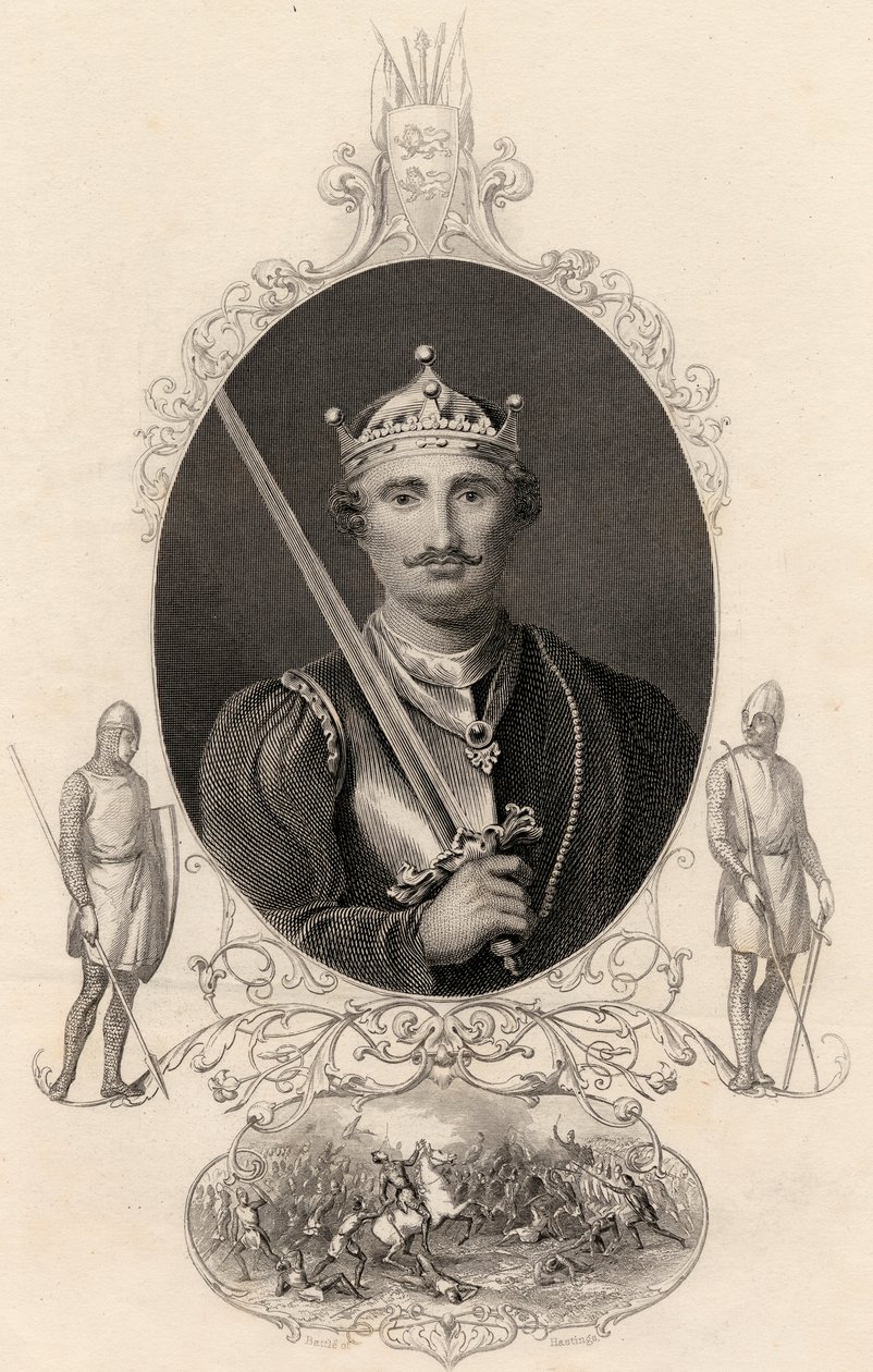 Porträt von Wilhelm dem Eroberer von English School