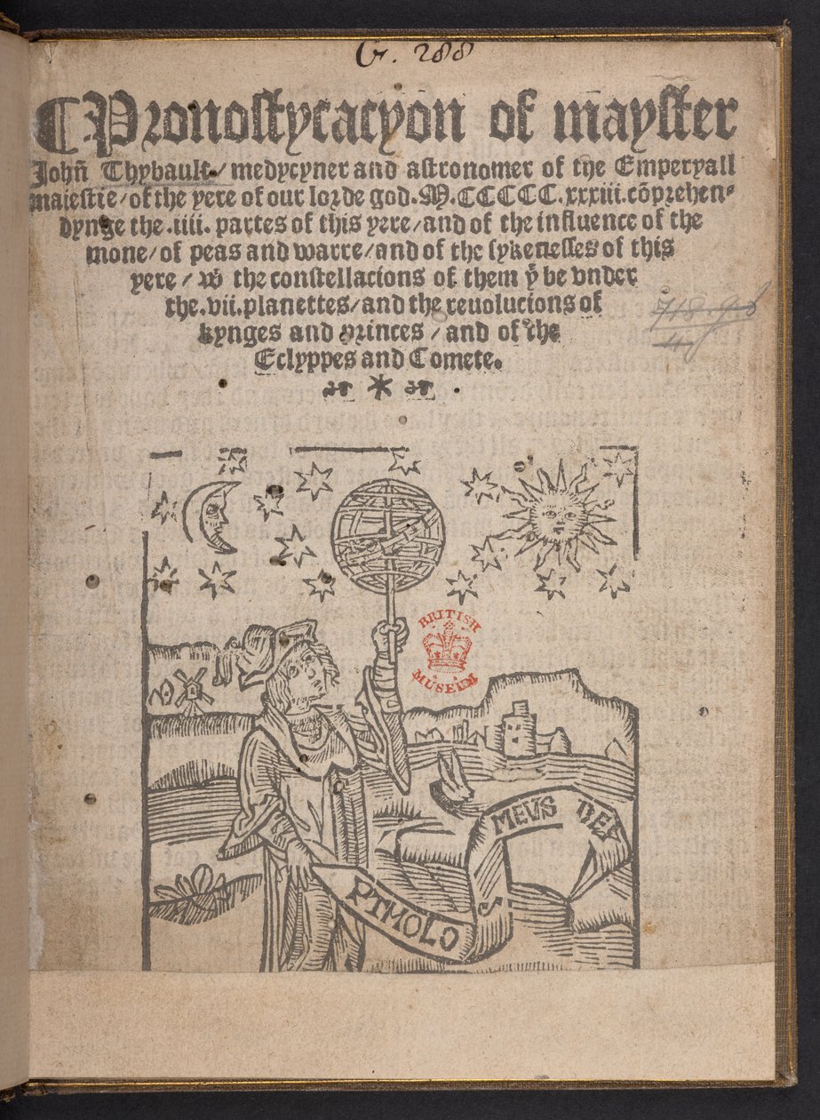 Prognose von Meister John Thybault von English School