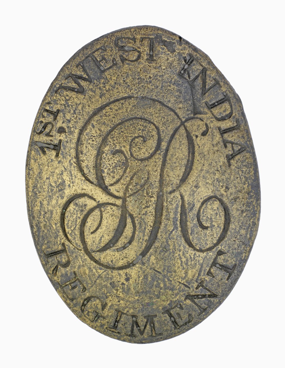 Schultergurtplatte von English School