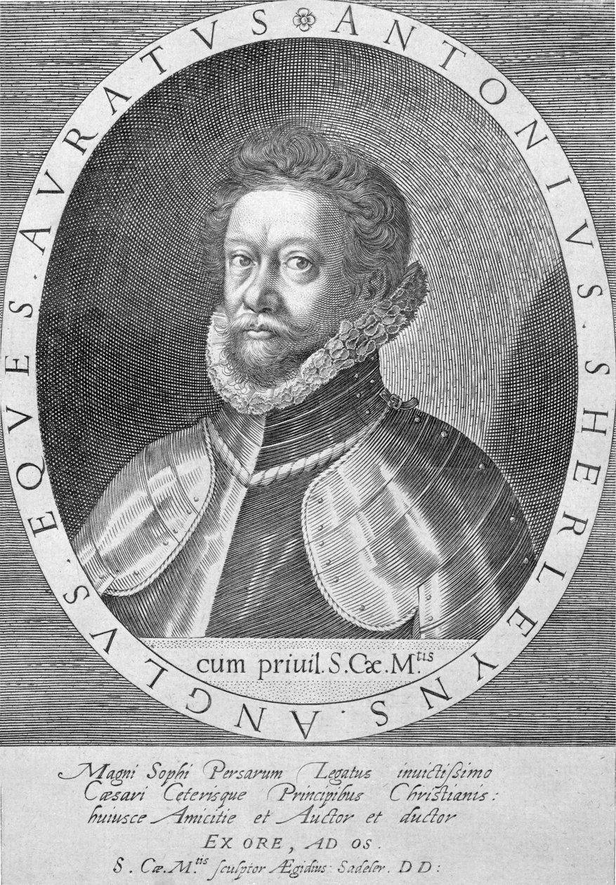 Sir Anthony Sherley (Stich) von English School