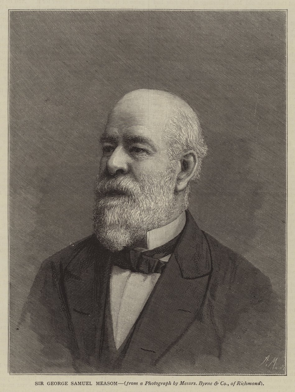 Sir George Samuel Measom (Gravur) von English School