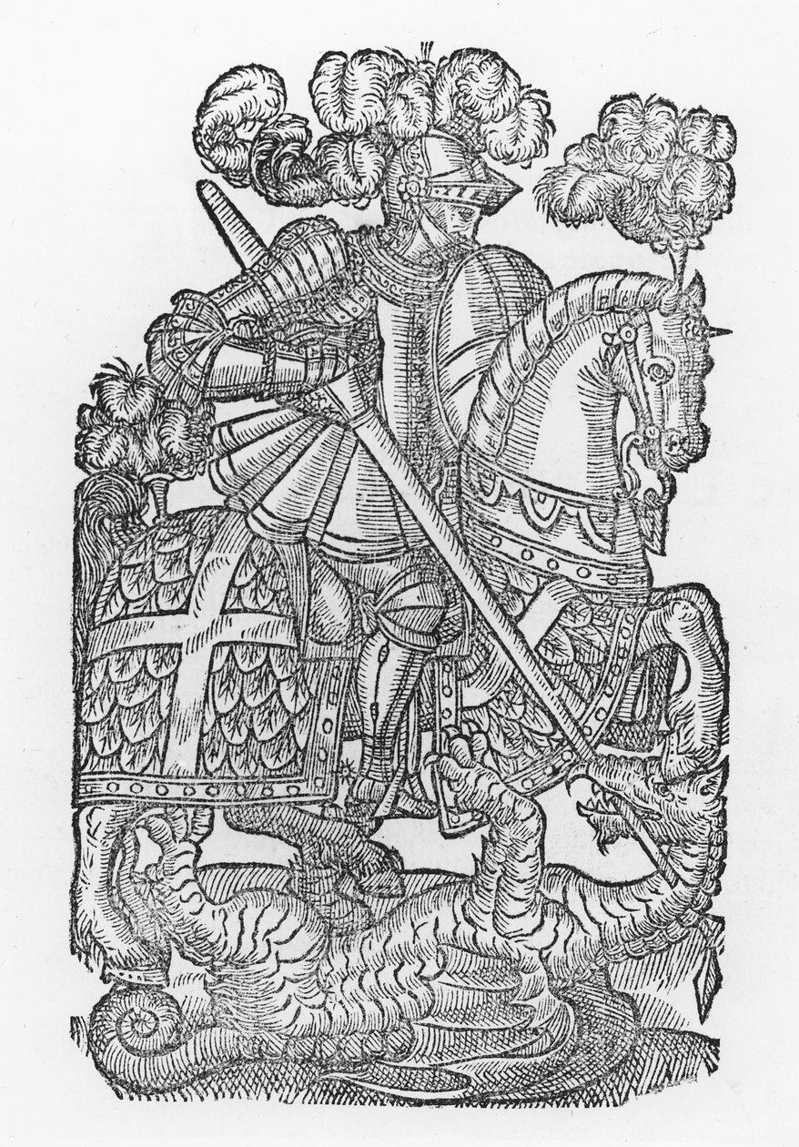 St. Georg und der Drache von English School