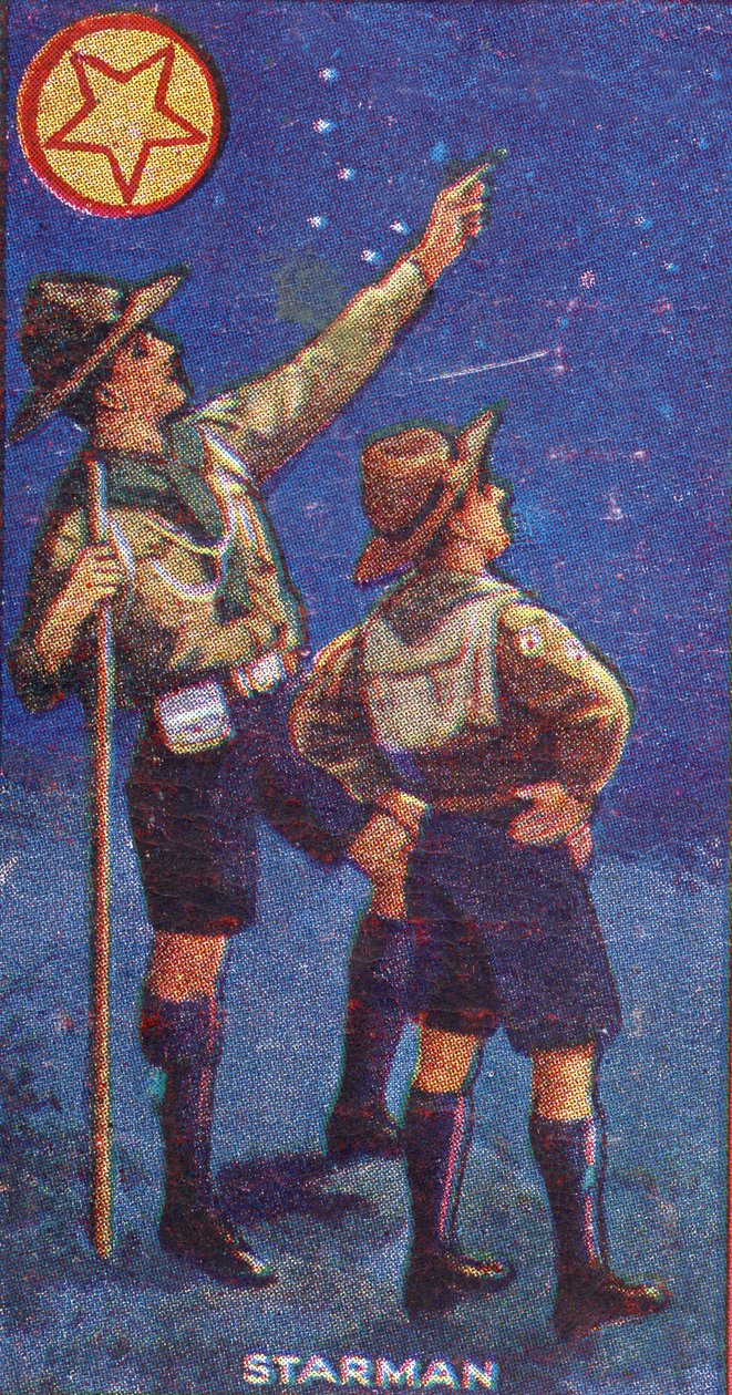Starman-Pfadfinderabzeichen, 1923 von English School