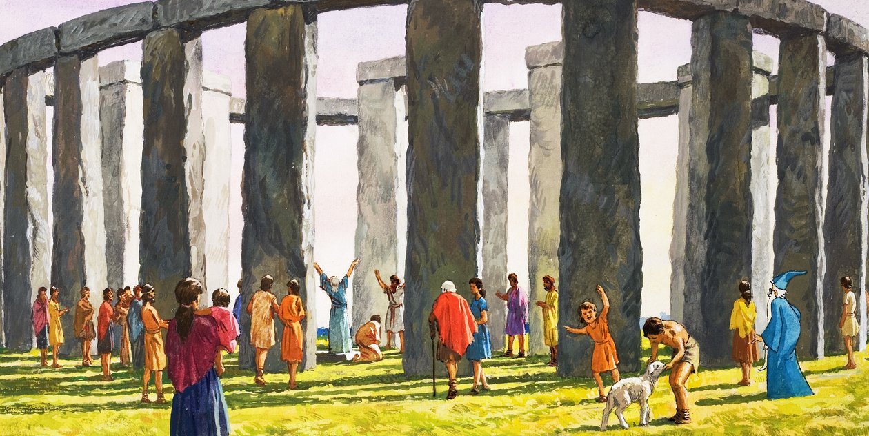 Stonehenge von English School