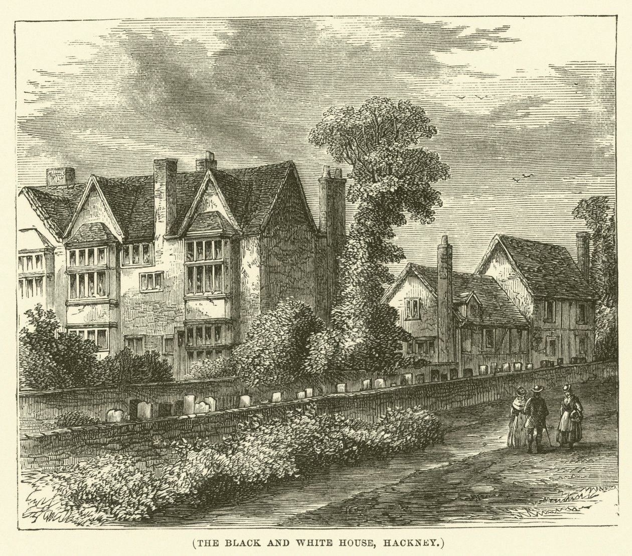 Das Schwarz-Weiß-Haus, Hackney von English School