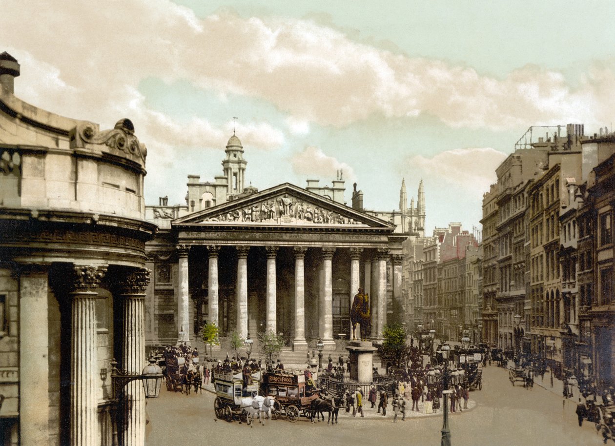 Die Royal Exchange, London von English School