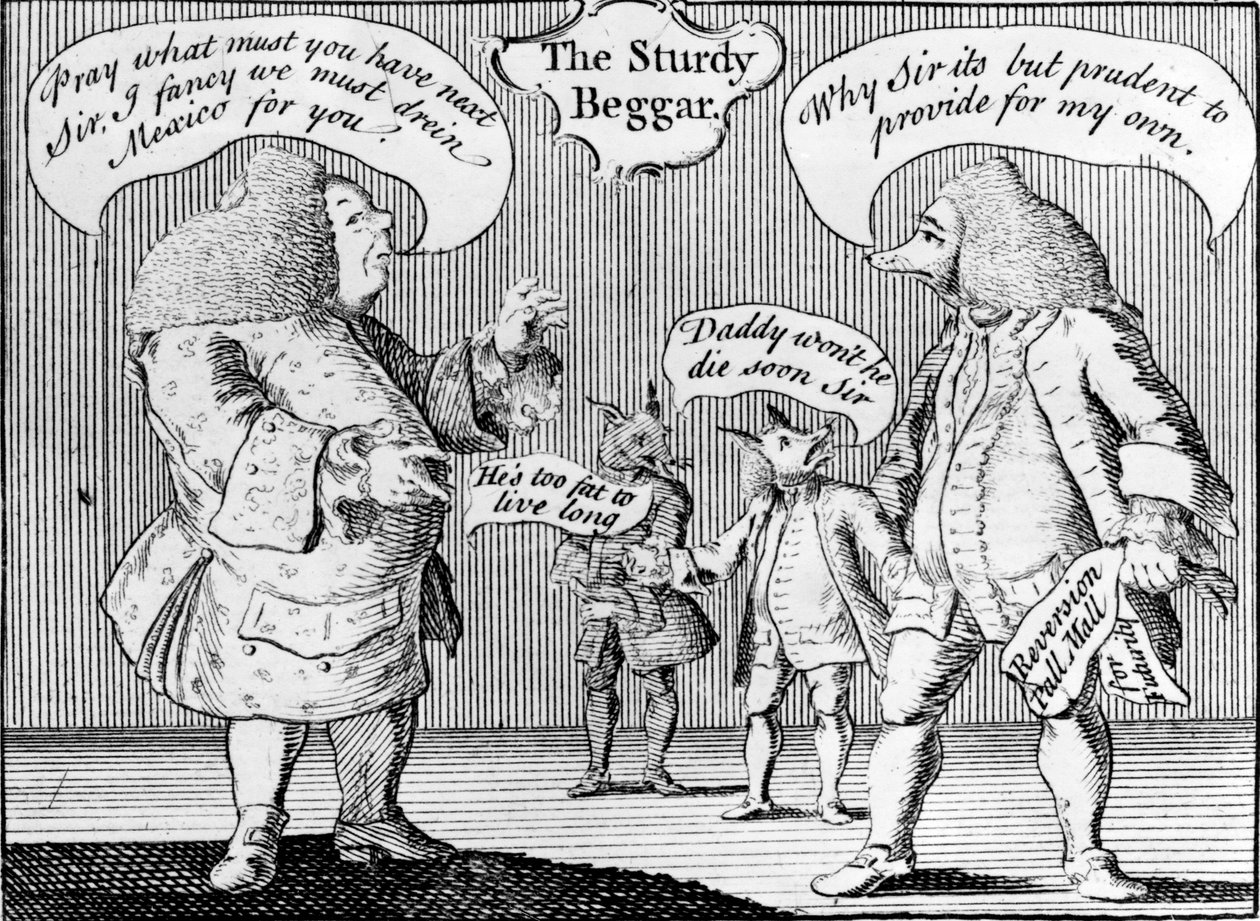 Der robuste Bettler von English School