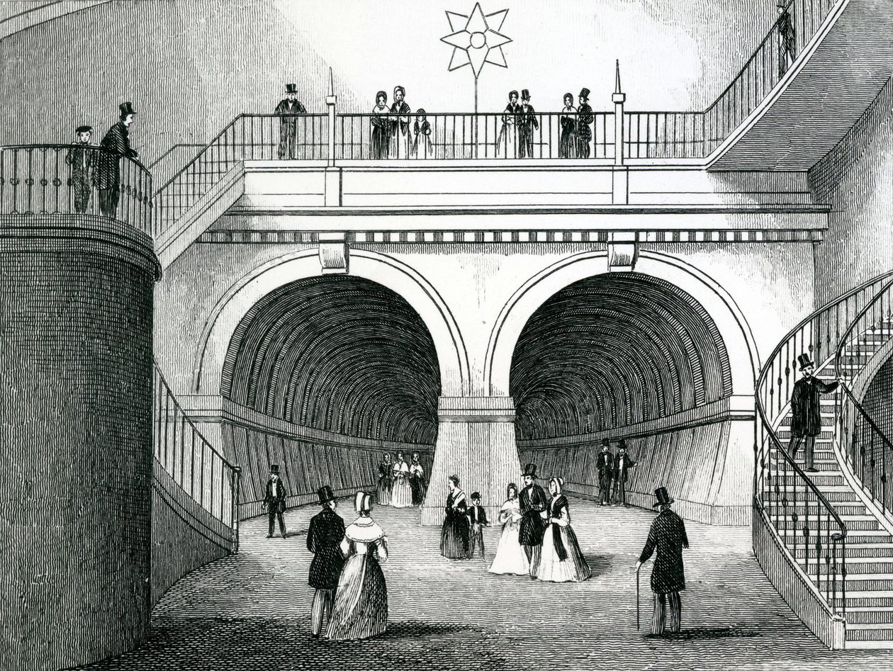 Der Themse-Tunnel von English School