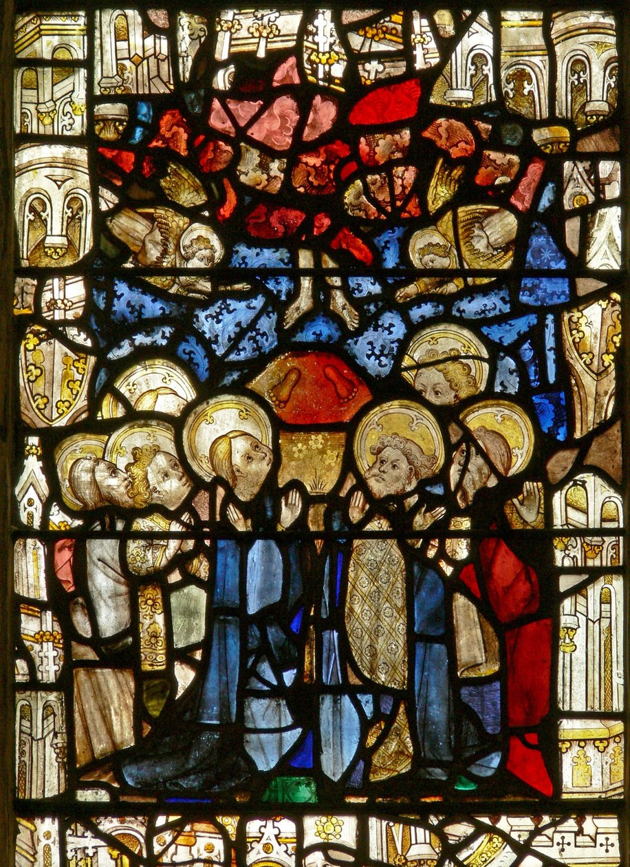 Das Ostfenster mit der Himmelfahrt von English School
