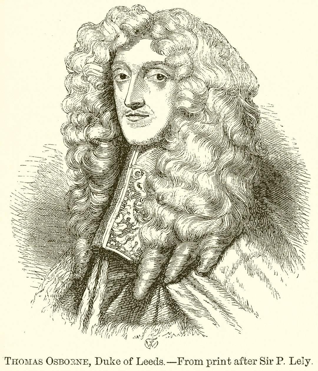 Thomas Osborne, Herzog von Leeds von English School